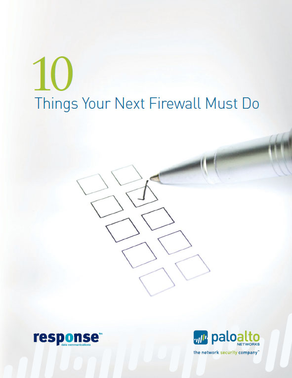 10 Things Your Next Firewall Must Do
