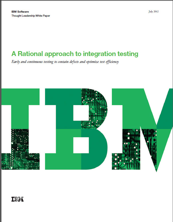 A Rational approach to integration testing