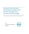 Achieving a High Performance OLTP Database using SQL Server® and Dell™ PowerEdge™ R720 with Internal PCIe SSD Storage
