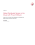 Global Distributed Service in the Cloud with F5 and VMware
