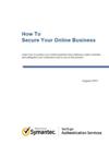 How to Secure your Online Business