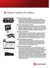 Polycom Solutions At A Glance