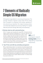 7 Elements of Radically Simple OS Migration