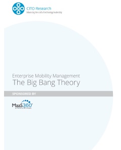 Enterprise Mobility Management: The Big Bang Theory
