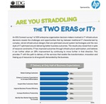 Are you straddling the two eras of IT?