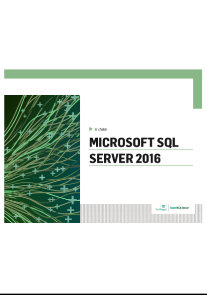 MICROSOFT SQL SERVER 2016