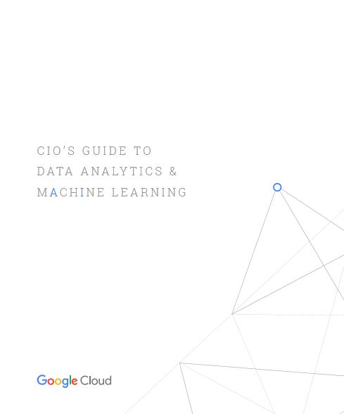CIO’S GUIDE TO DATA ANALYTICS & MACHINE LEARNING