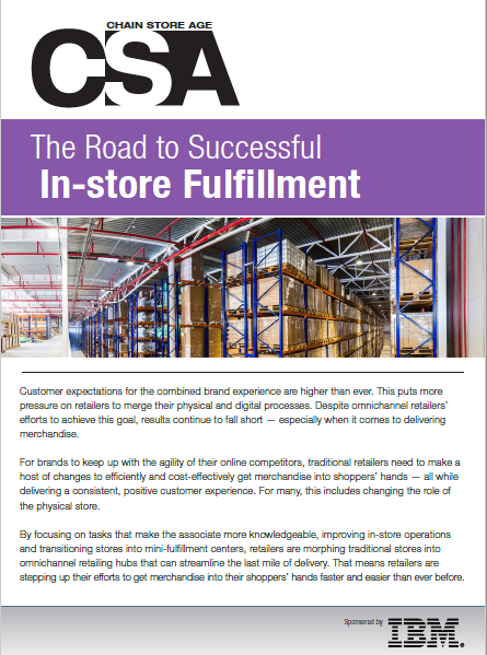 The Road to Successful In-store Fulfillment