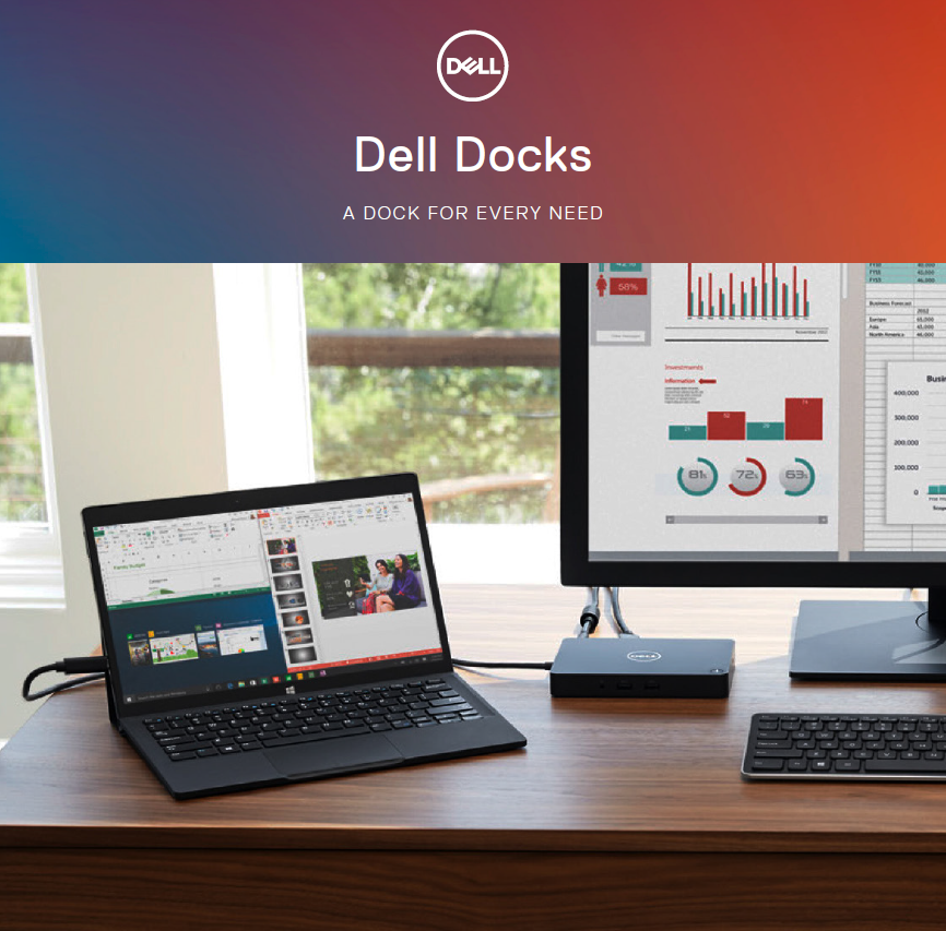 Dell docks. A dock for every need.