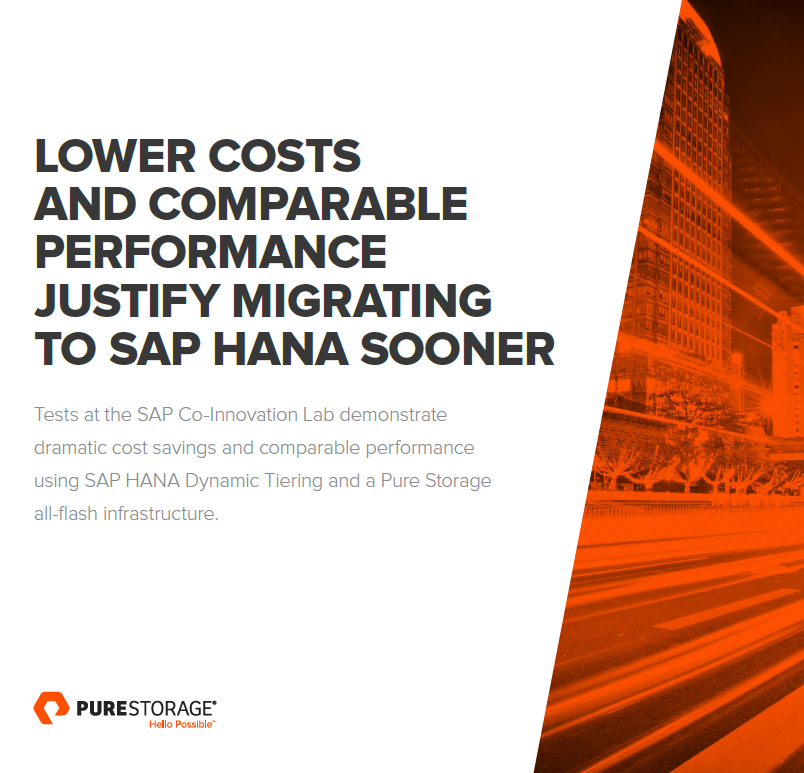 Deploy SAP Hana® at your own pace and within your budget