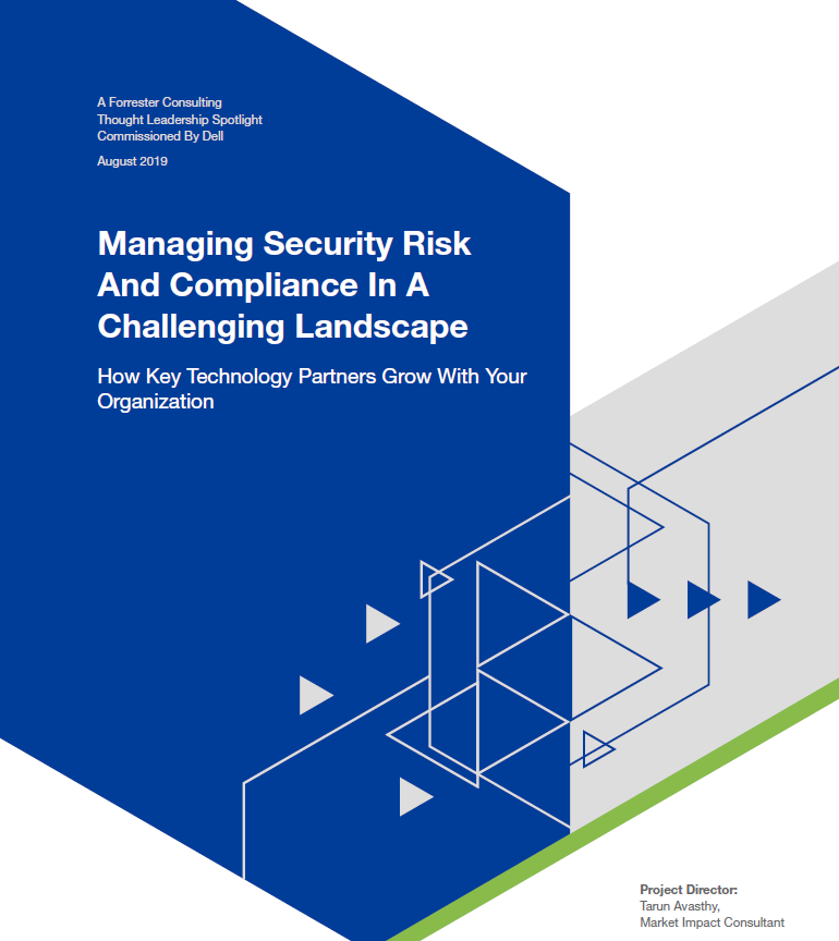 Managing security risk and compliance in a challenging landscape by Forrester
