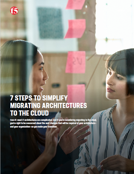 7 STEPS TO SIMPLIFY MIGRATING ARCHITECTURES TO THE CLOUD