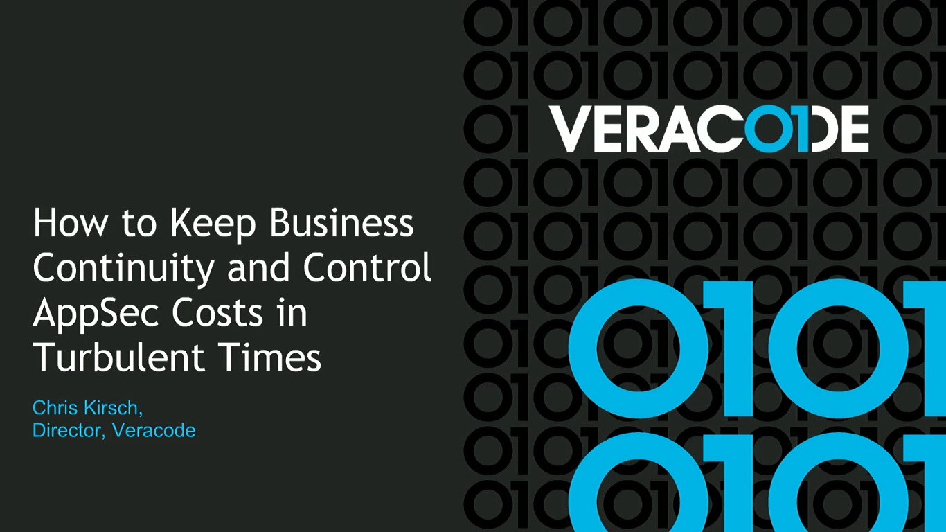 How to keep business continuity and control AppSec costs in turbulent times