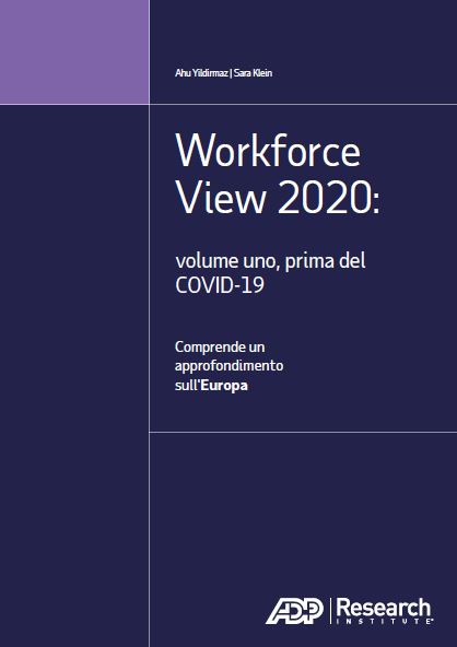 Workforce View 2020: volume uno, prima del COVID-19