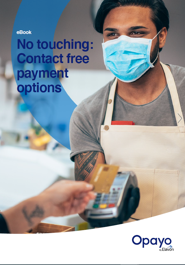 No touching: Contact free payment options