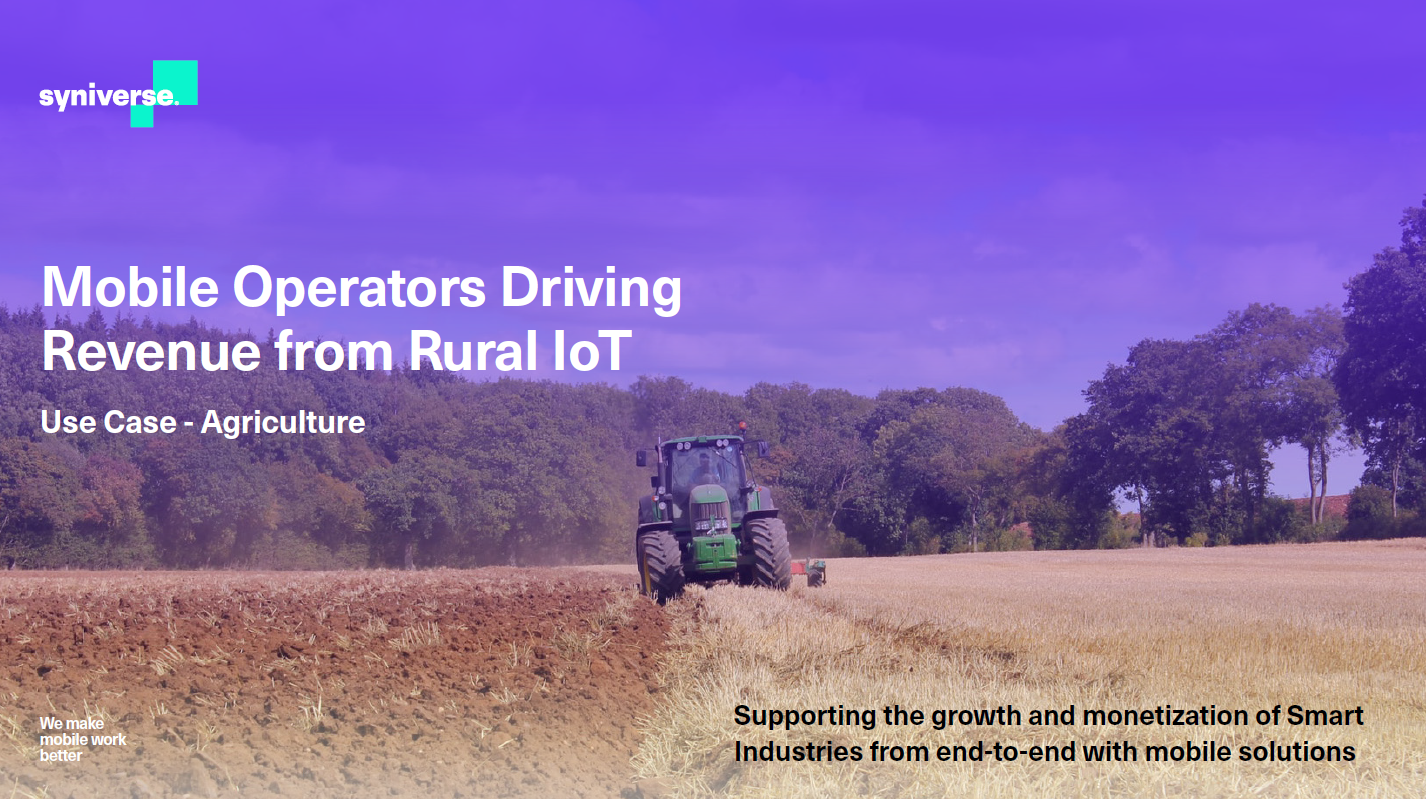 Mobile Operators Driving Revenue from Rural IoT