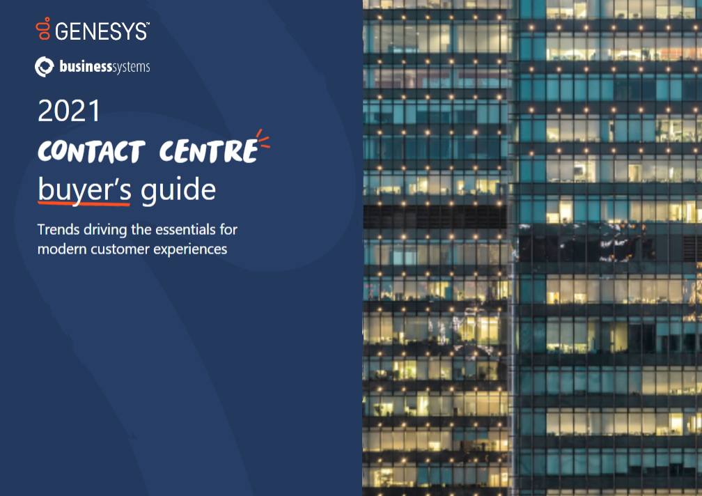 2021 CONTACT CENTRE BUYERS GUIDE