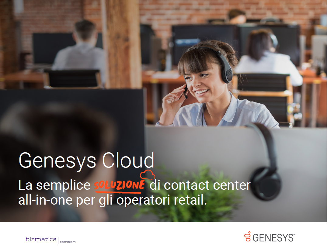 Genesys Cloud: la semplice soluzione di contact center all-in-one per gli operatori retail
