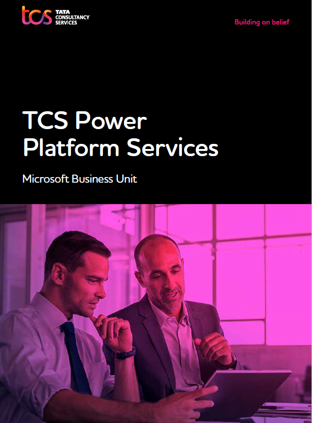 TCS Power Platform Services. Microsoft Business Unit