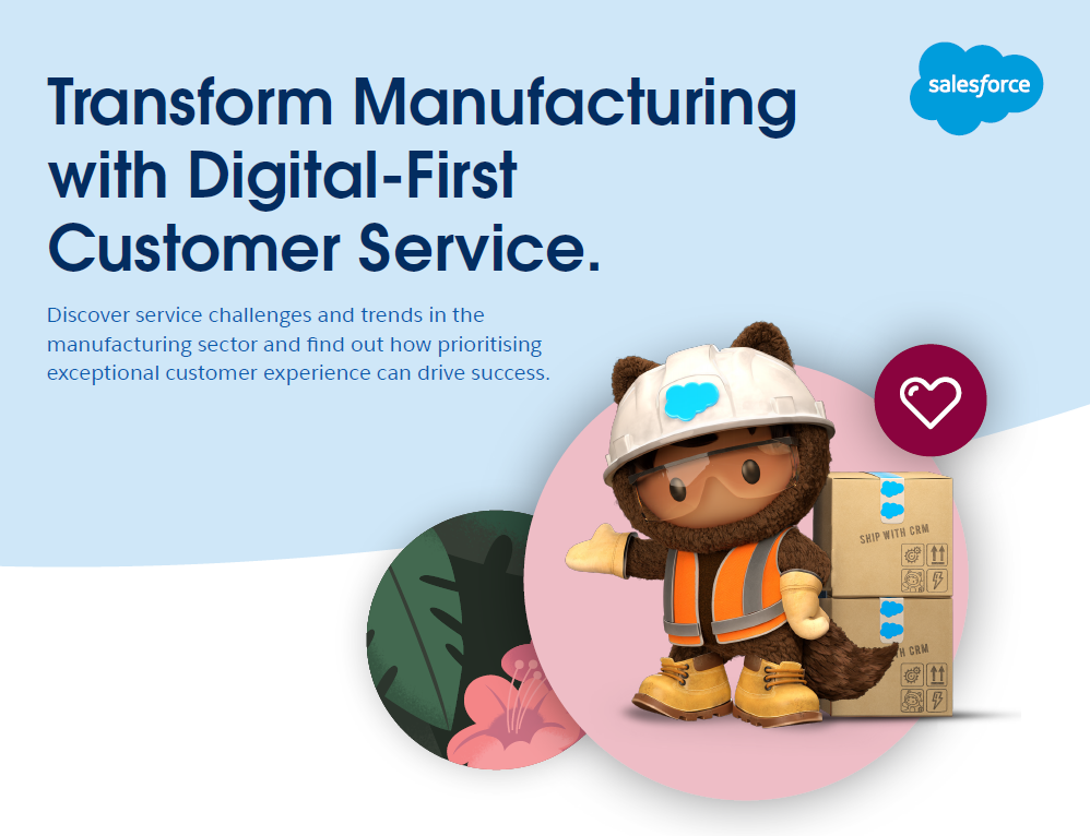 Transform Manufacturing with Digital-First Customer Service