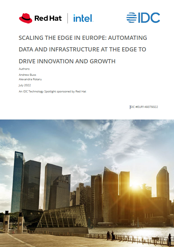 Scaling the Edge in Europe: Automating Data and Infrastructure at the Edge to drive Innovation and Growth