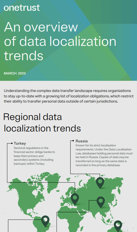 An overview of data localization trends