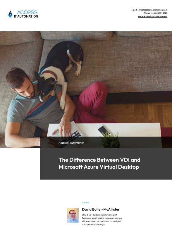 The Difference Between VDI and Microsoft Azure Virtual Desktop