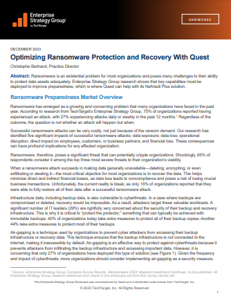 Optimizing Ransomware Protection and Recovery With Quest