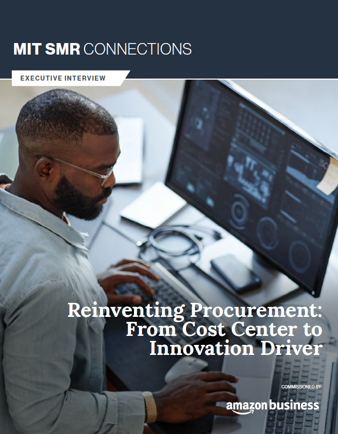 Reinventing Procurement: From Cost Center to Innovation Driver